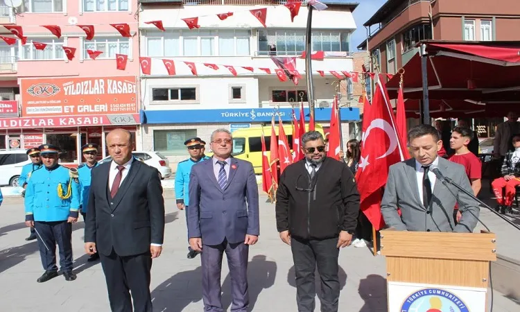 Dinar'da Cumhuriyet Bayramı Kutlamaları başladı