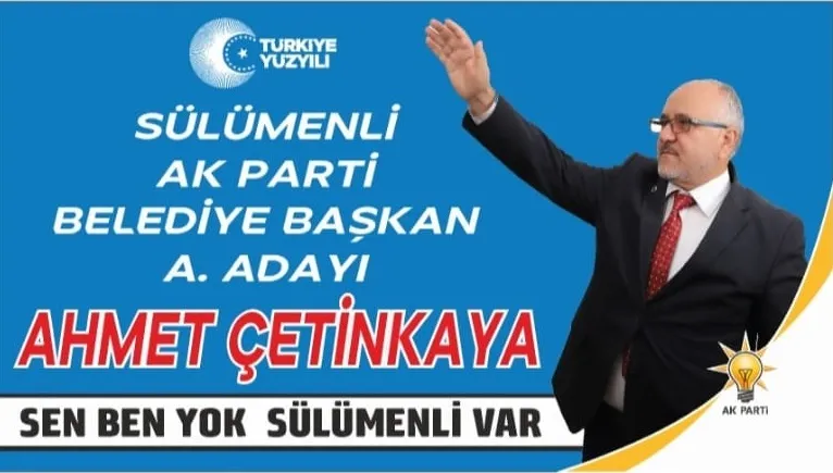 Çetinkaya seçim startını verdi