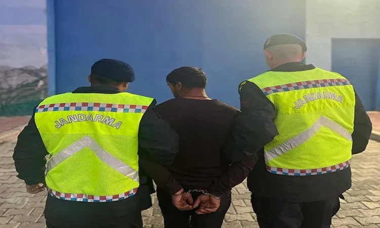 Dinar'da aranan bir kişi yakalandı