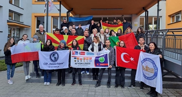 Afyon Lisesi, ülkemizi Polonya’da temsil etti