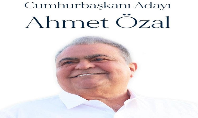 Türlkiye ittifakının Cumhurbaşkanı adayı Özal