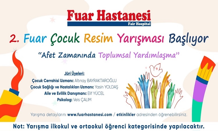 Özel Fuar Hastanesigeleneksel  Resim Yarışması Başlıyor