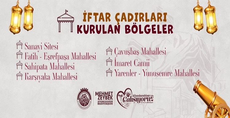 Günlük 10 bin kişiye iftar yemeği veriliyor