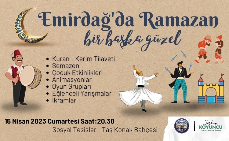 Emirdağ'da Ramazan Bir Başka Güzel