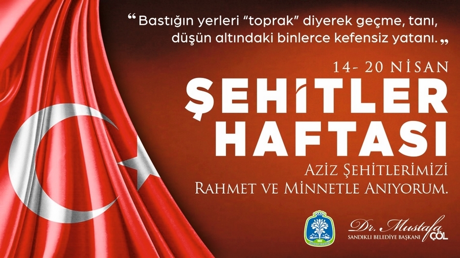 Dr. Mustafa Çöl’den şehitler haftası mesajı