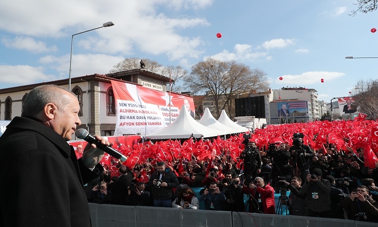 Başkan Erdoğan ilk mitingini Afyonkarahisar'da yapacak