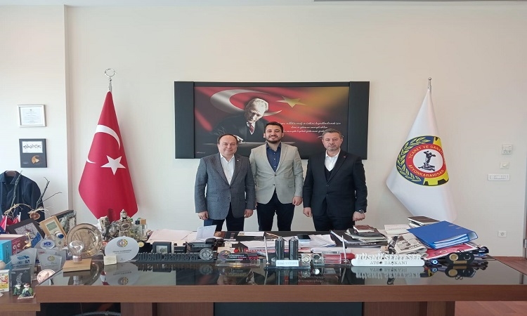 Karahan Serteser'i ziyaret etti