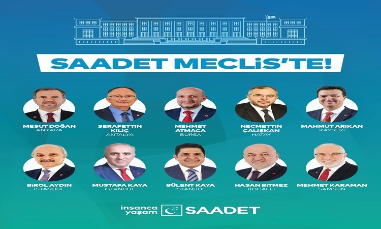 Saadet Partisi Meclis’te