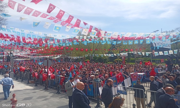 Akşener'i ve Yavaş'ı Kılıçdaroğlundan daha fazla kişi dinlemeye geldi