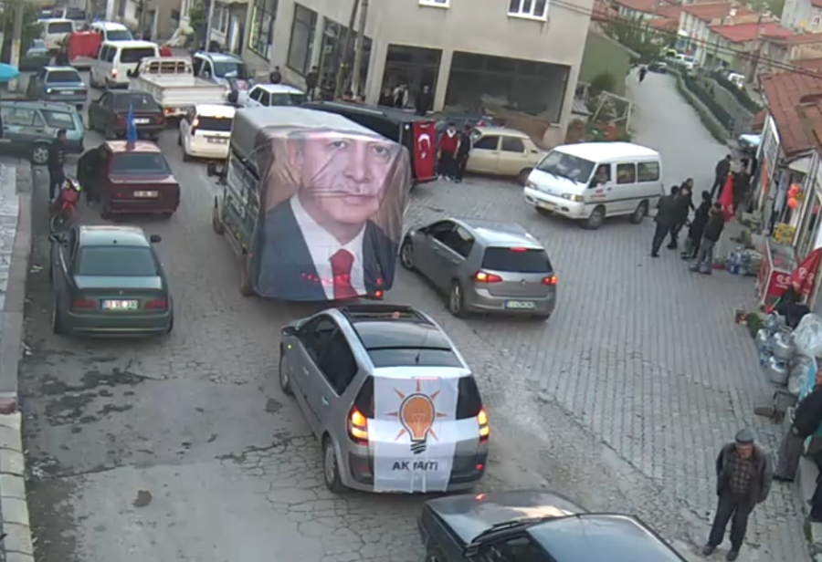 Büyükkalecik kasabasında Başkan Erdoğan'a rekor oy çıktı