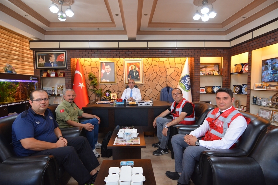 SAK Başkan  Dr. Çöl'ü ziyaret etti