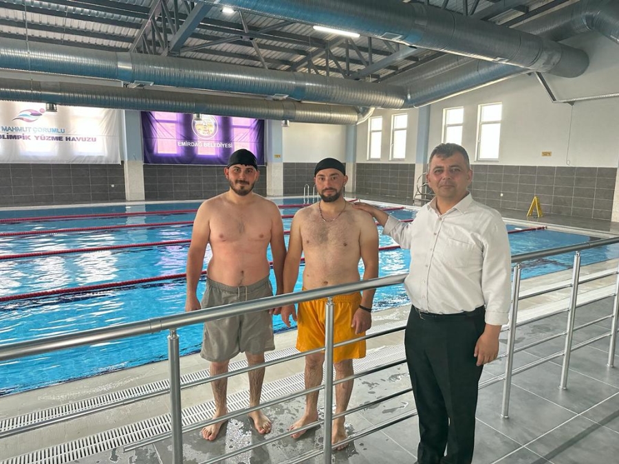  Emirdağ Yarı Olimpik Yüzme Havuzuna Kavuştu 