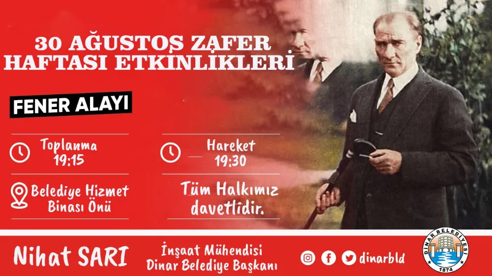 Zafer Yürüyüşüne Tüm Halk davetli