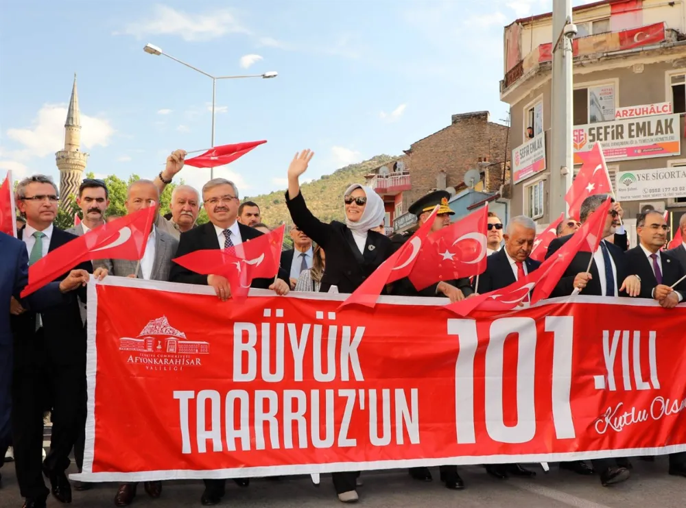 Afyonkarahisar, Kurtuluşunun 101. Yılını Coşkuyla Kutladı