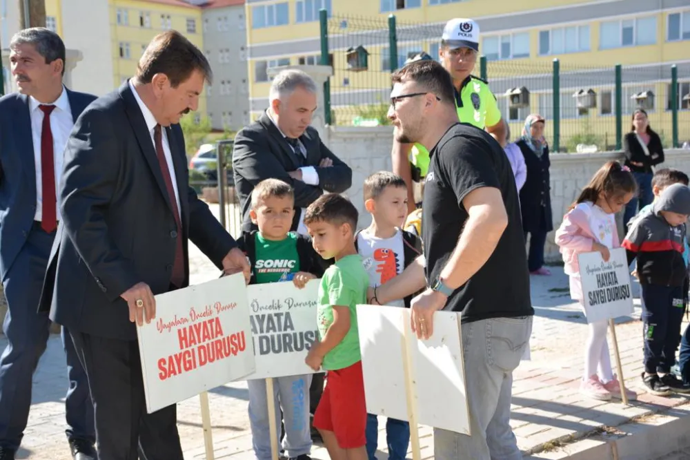 Yayalara Öncelik Duruşu Etkinliği gerçekleştirildi