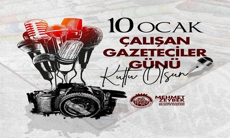 10 Ocak Çalışan Gazeteciler Günü Kutlu Olsun