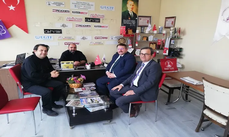 SSK İl Müdürü Fidan'dan AFİHAD'a ziyaret