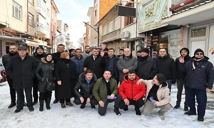 Esnaflardan Başkan Koyuncu'ya Sıcak İlgi 