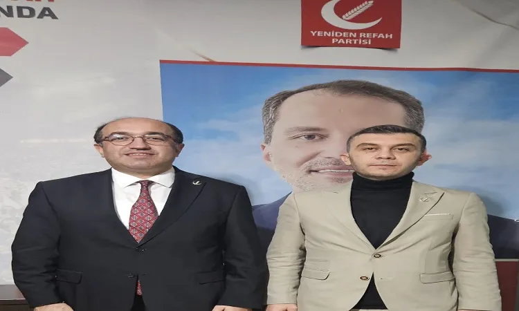 Dr. Mustafa Çöl Yeniden Refah Partisinden adaylığını duyurdu