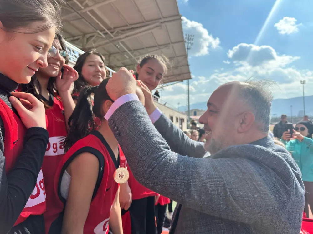 Küçükler atletizm müsabakaları tamamlandı