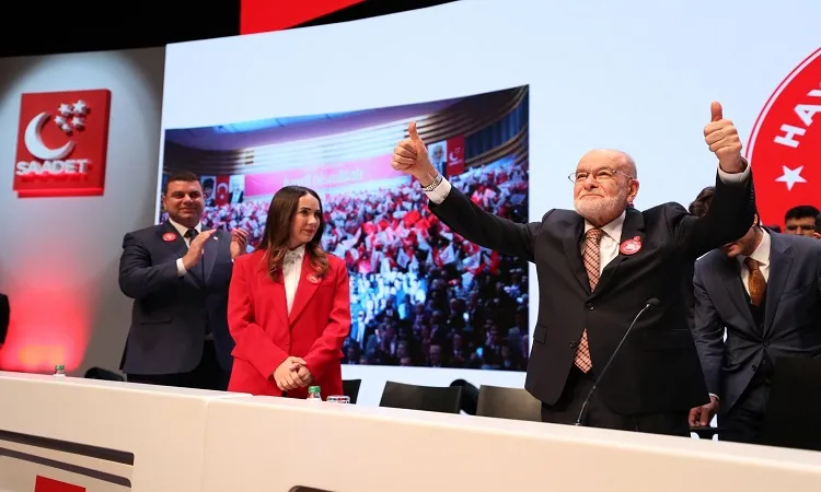 Saadet Partisi adaylarını tanıttı