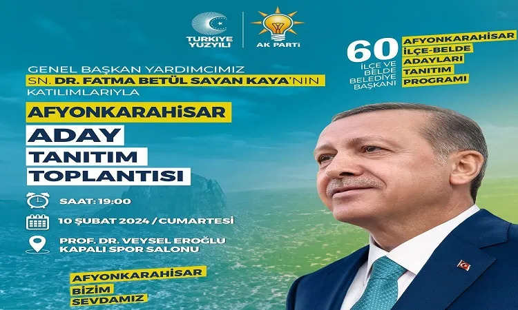 Ak Parti Cumartesi günü tüm adaylarını açıklayacak