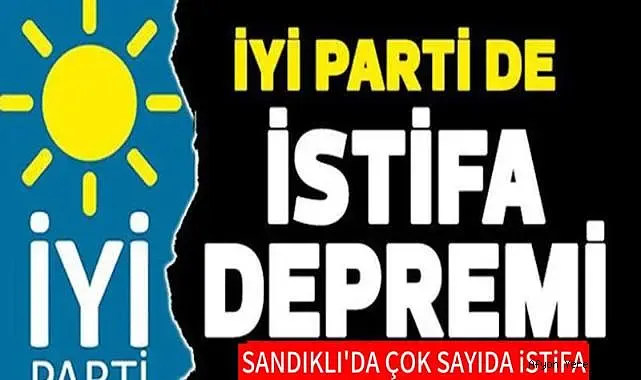 Sandıklıda yüzden fazla istifa yaşandı