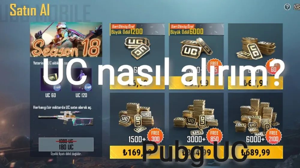 PUBG UC Satın Almak İçin Ne Yapılmalı?