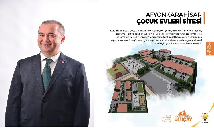 Uluçay’dan Afyonkarahisar Çocuk Evleri Sitesi 