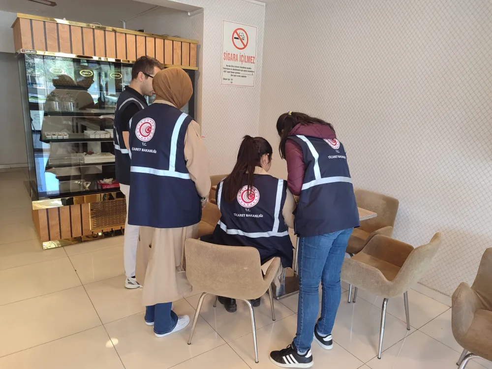 Fiyat listesini giriş kapısına asmayanlara ceza