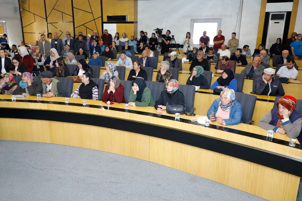 Halk günü toplantısının ilki yapıldı
