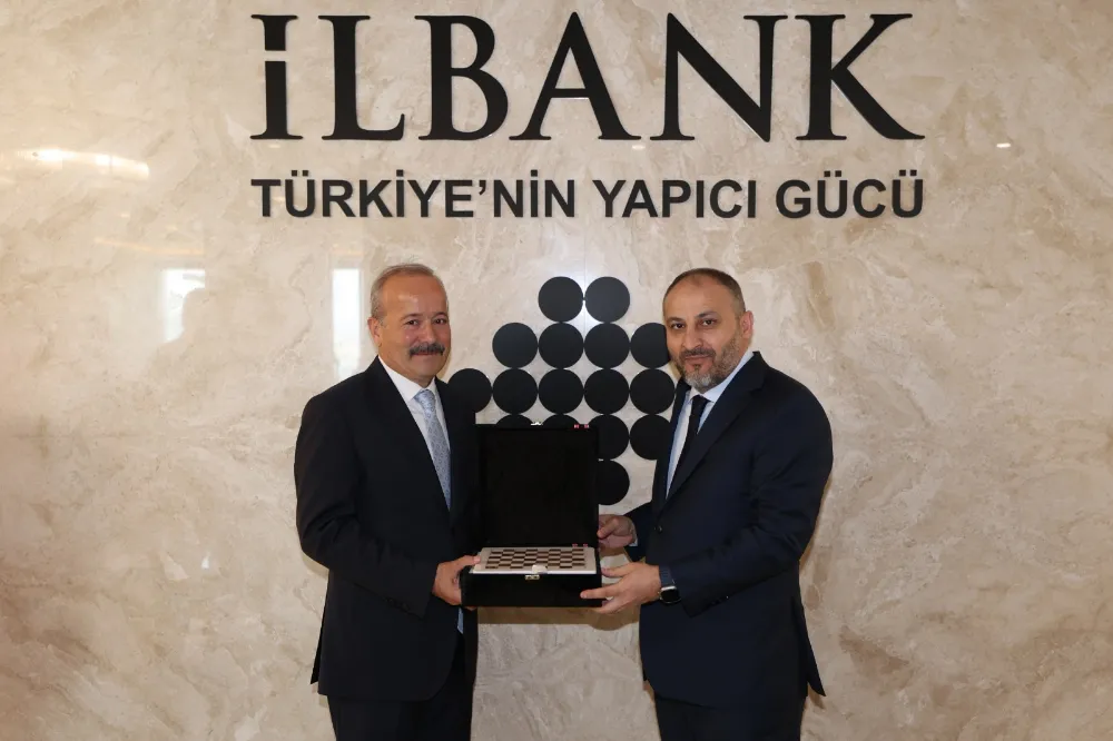 Taytak İller Bankası genel müdürü Türk'ü ziyaret etti