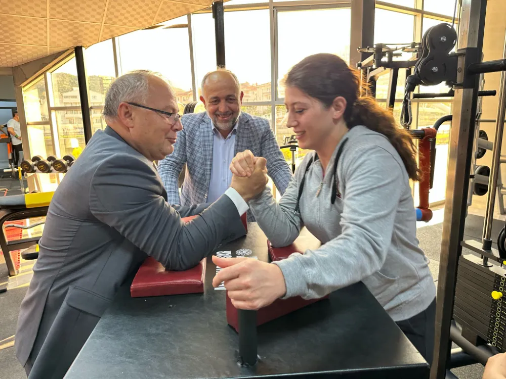 Bilek güreşi branşında hedef 2 yılda 4 Milli Sporcu