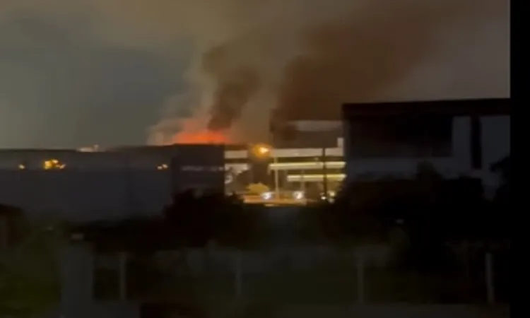 Jura otel yangında hasar aldı