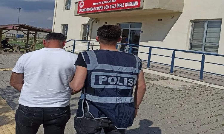 Hapis cezası ile aranan şahıs yakalandı