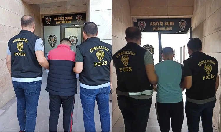 Motosiklet hırsızları sonunda yakalandı