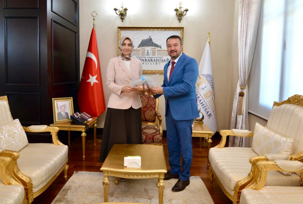 Başkan Öztaş Vali Yiğitbaşını ziyaret etti