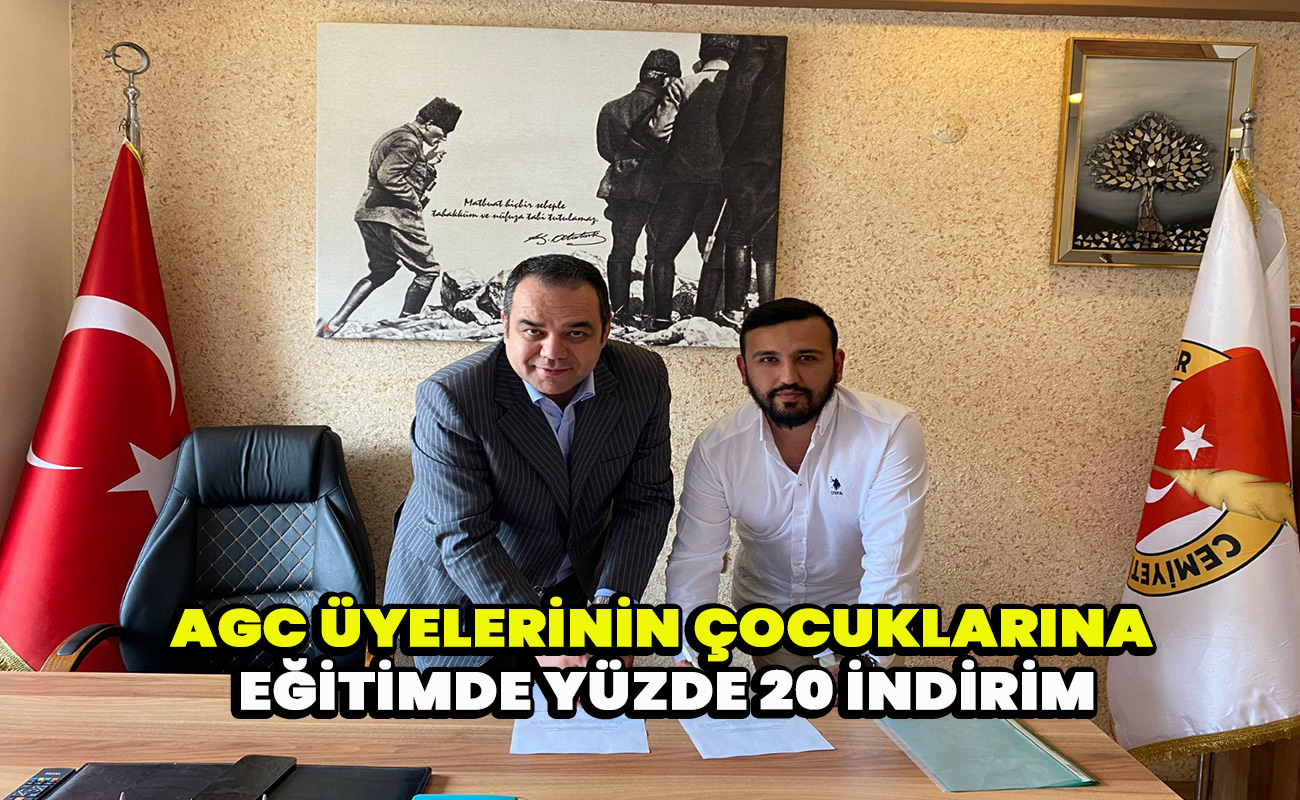 AGC üyelerinin çocuklarına eğitimde yüzde 20 indirim