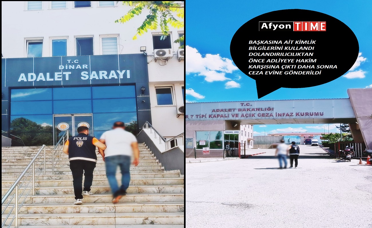 Kardeşinin kimliğini ibraz etti yinede yakalandı