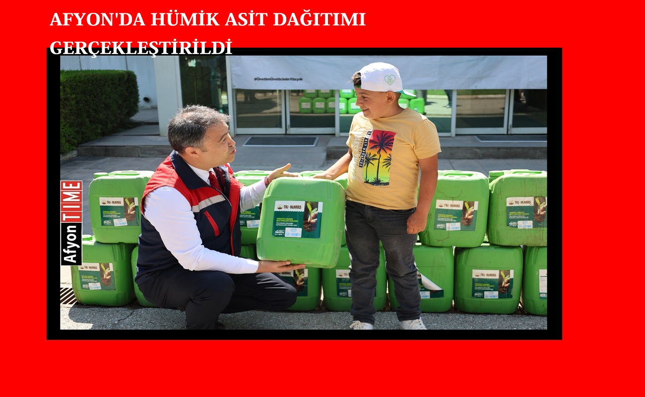Hümik Asit Dağıtımı Gerçekleştirildi.