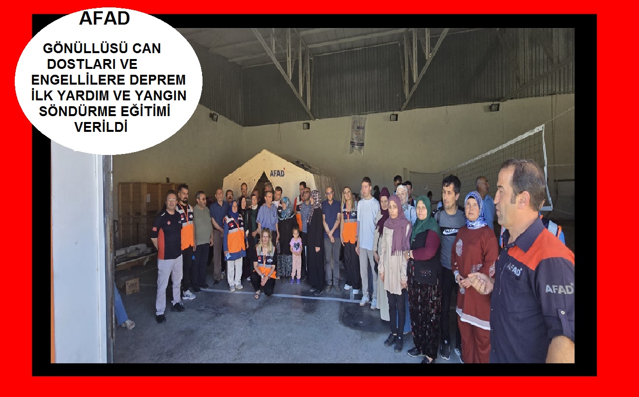 Can Dostları İçin İlk Müdahaleyi Gönüllüler Yapacak