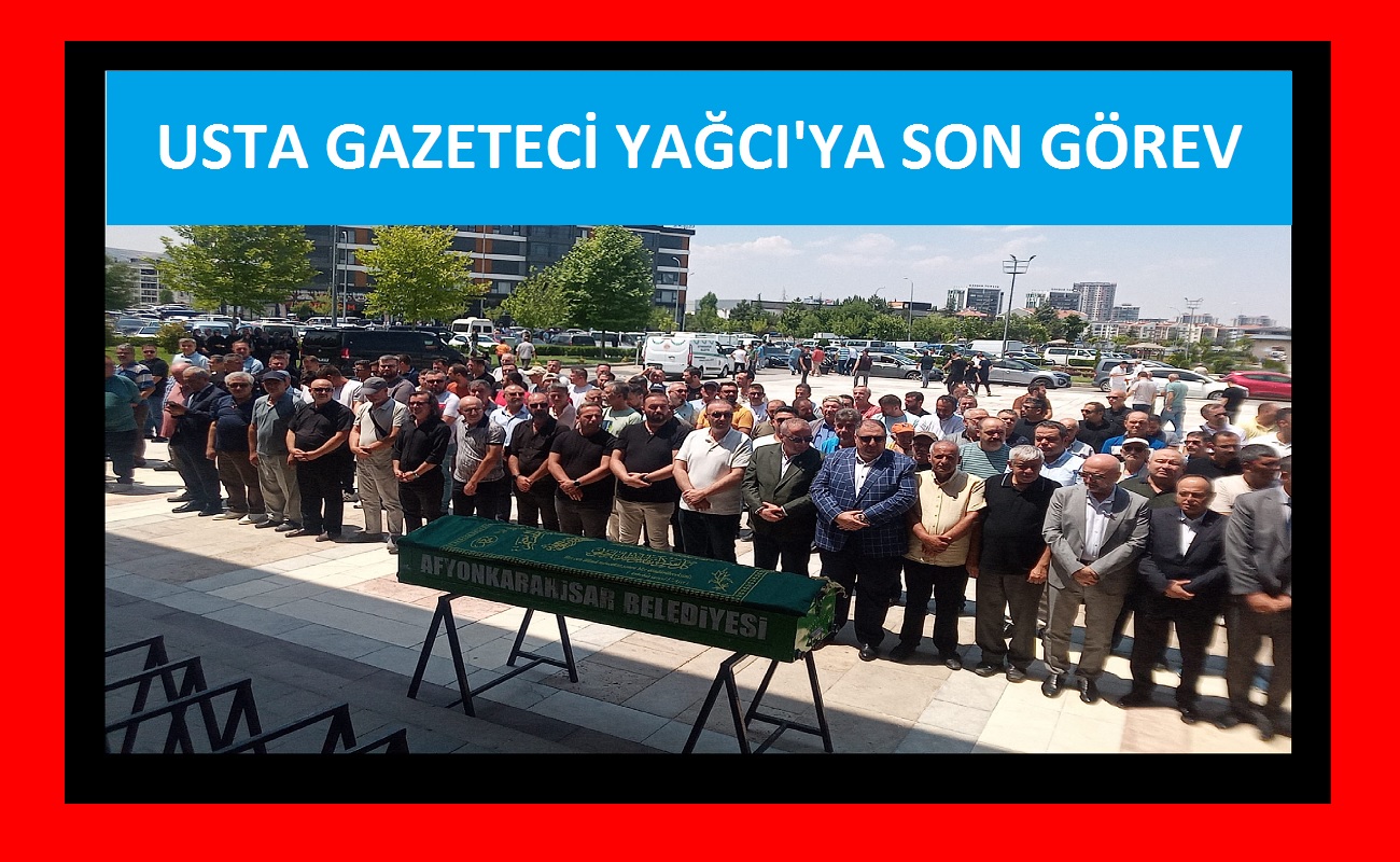 Gazeteci Arif Yağcı gözyaşları içinde uğurlandı
