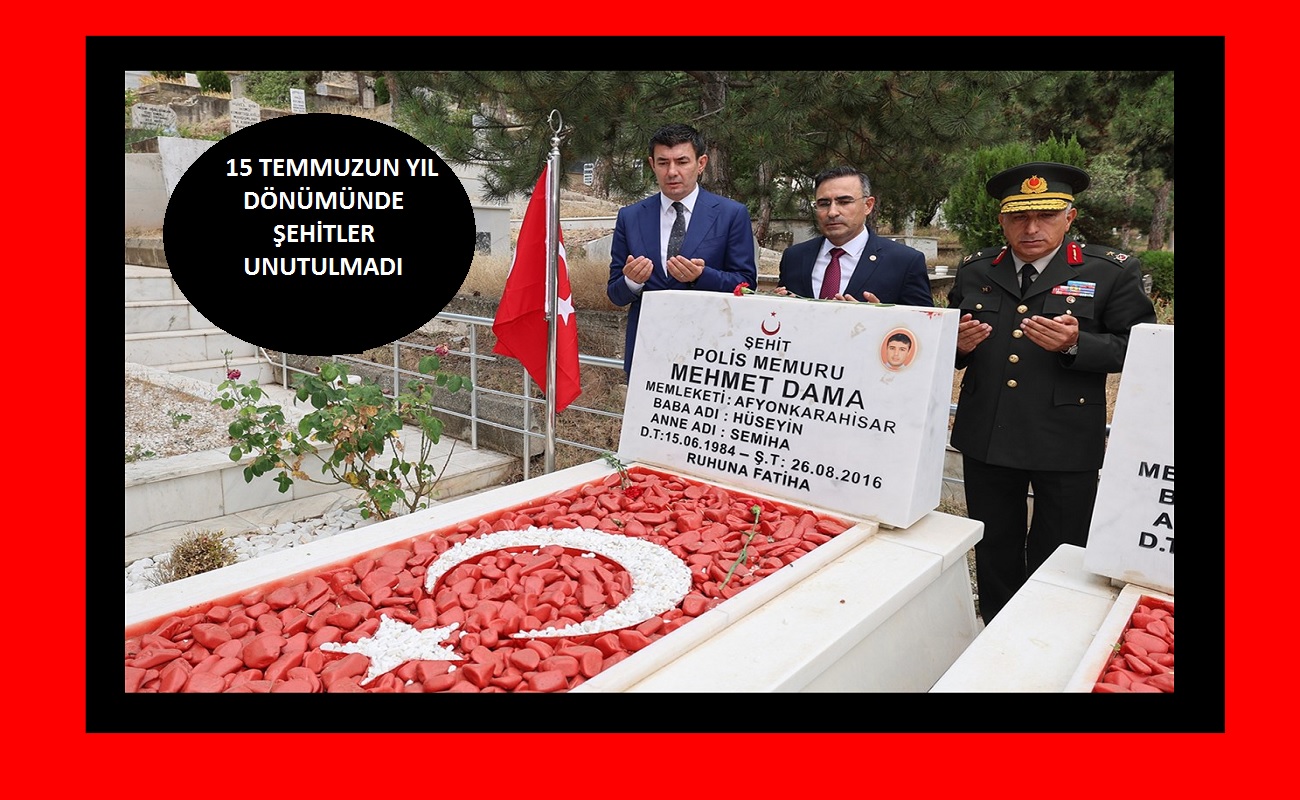 Şanlı Destanın Yıl dönümünde Aziz Şehitlerimiz Unutulmadı