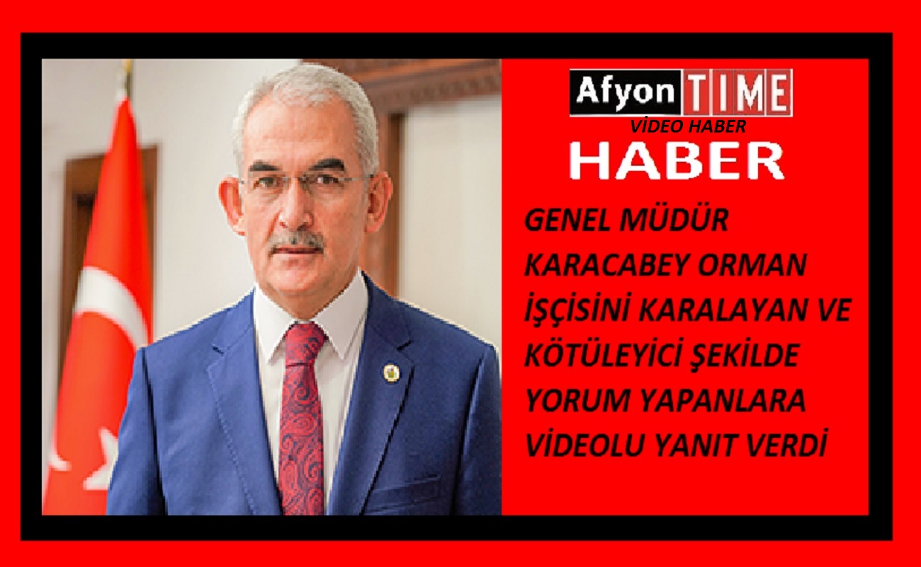 Karacabey Görevini yapan orman işçisini bilmeden kötülemeyin