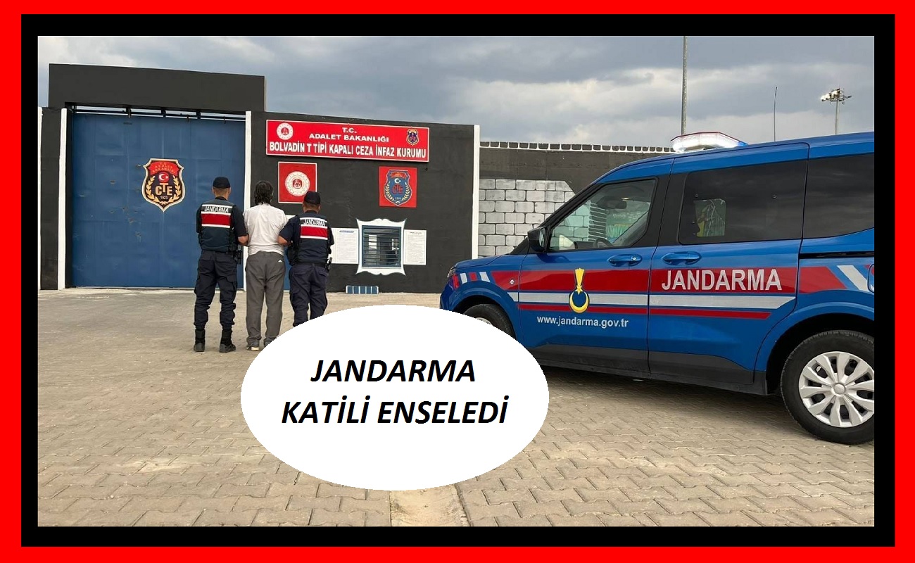 Jandarma katili yakaladı