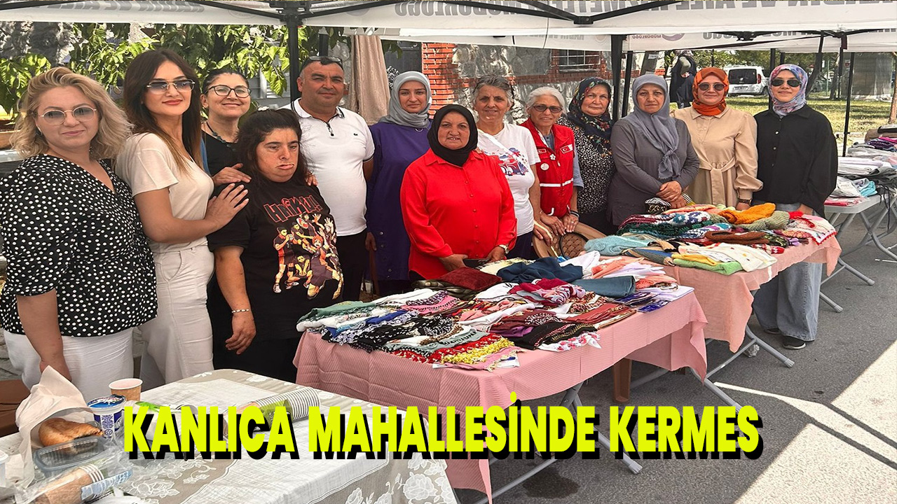 Kanlıca mahallesinde Dayanışma kermesi