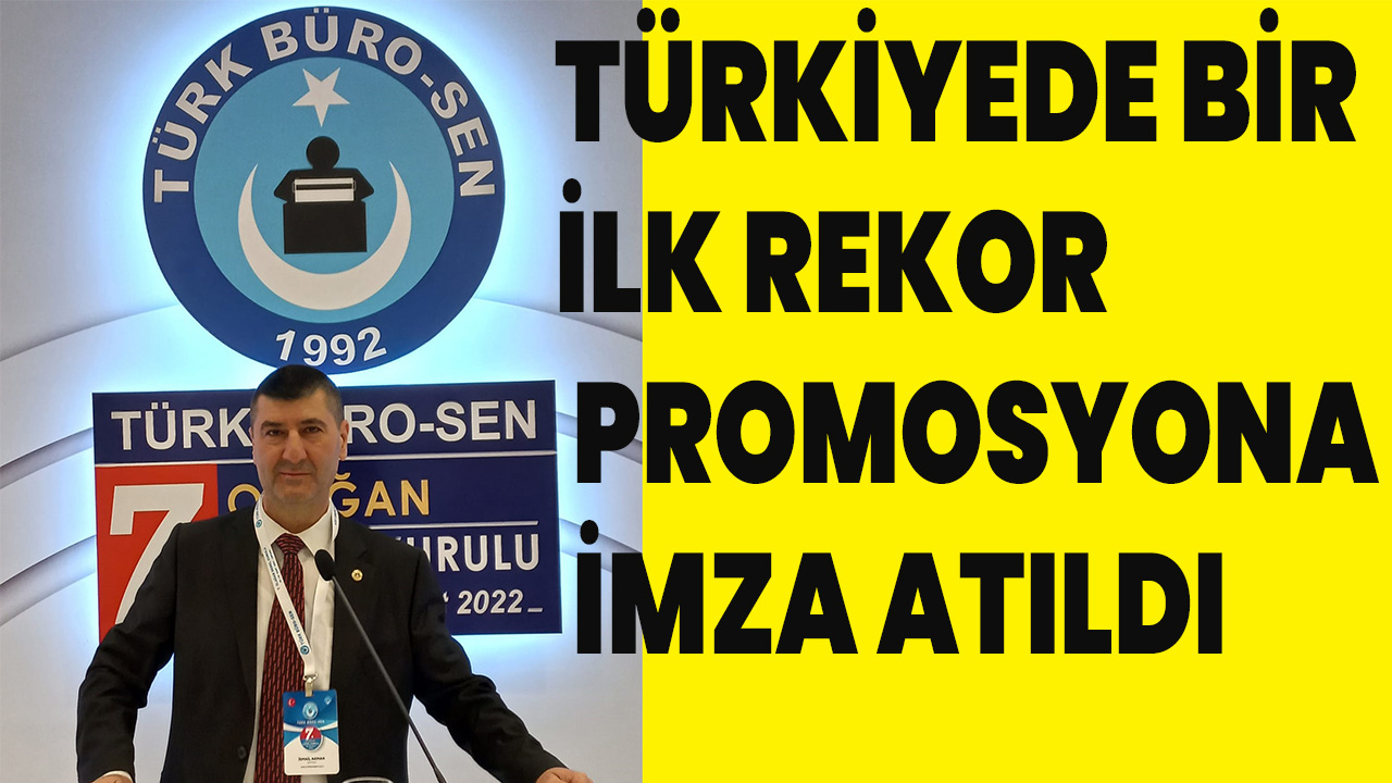 Türkiyede alınan en yüksek Promosyon