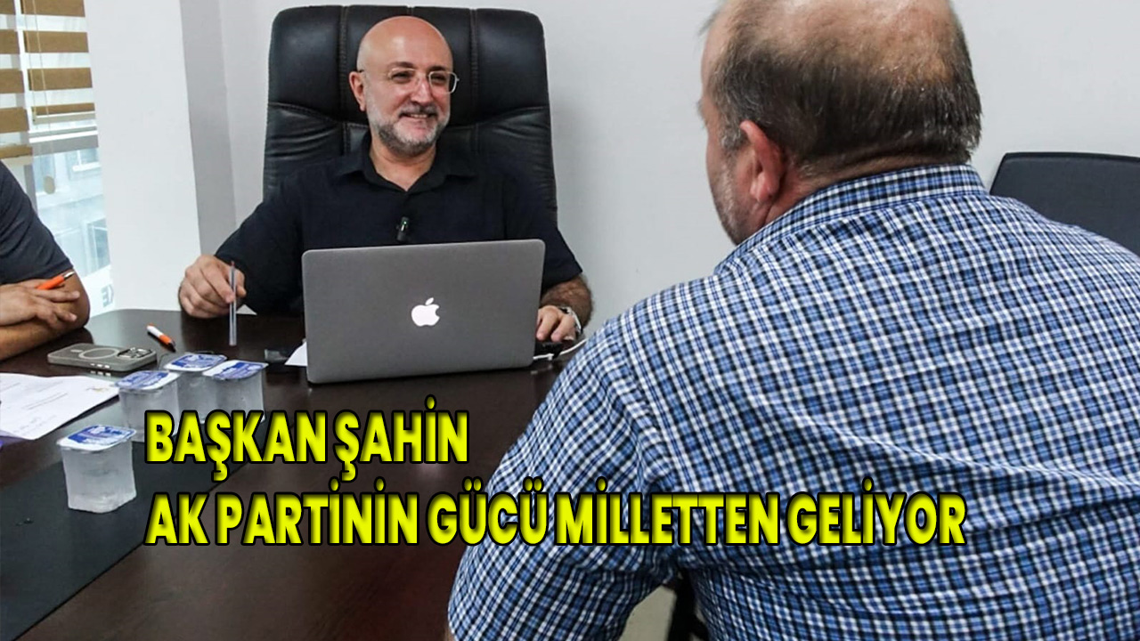 Rakamların değil milletin hizmetkarıyıız
