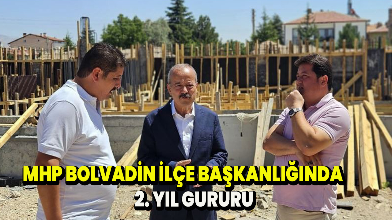 MHP Bolvadin İlçe Başkanlığı’nda 2. Yıl Gururu
