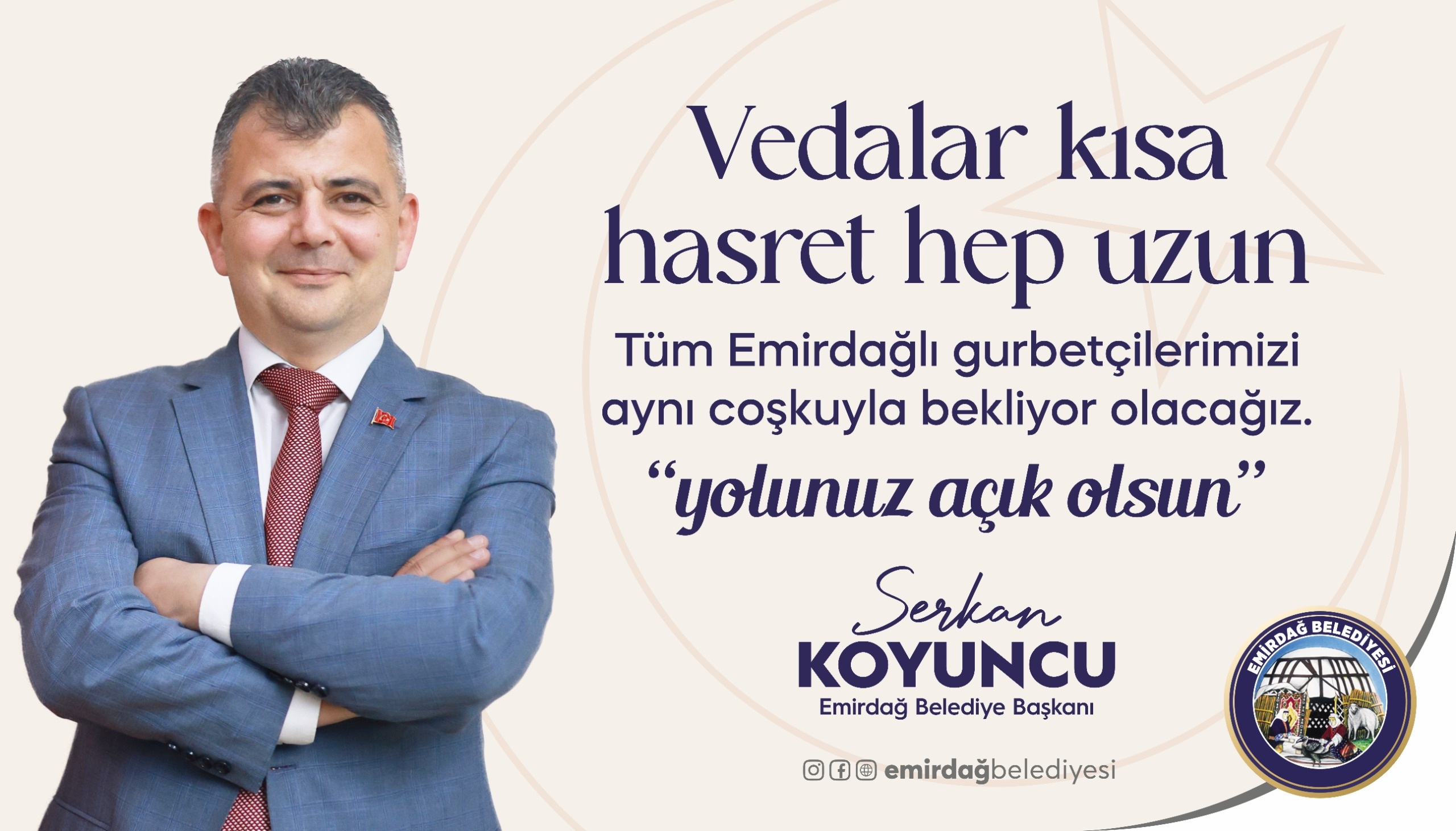 Başkan Koyuncu’dan Gurbetçilere Duygusal Veda